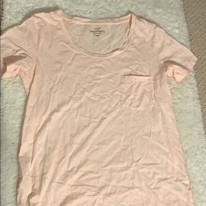 Light pink J. Crew t shirt